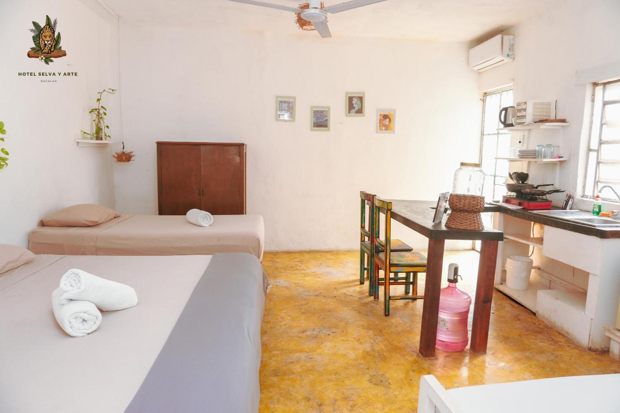 Hotel Selva Bacalar - Free Bike Rental Dış mekan fotoğraf